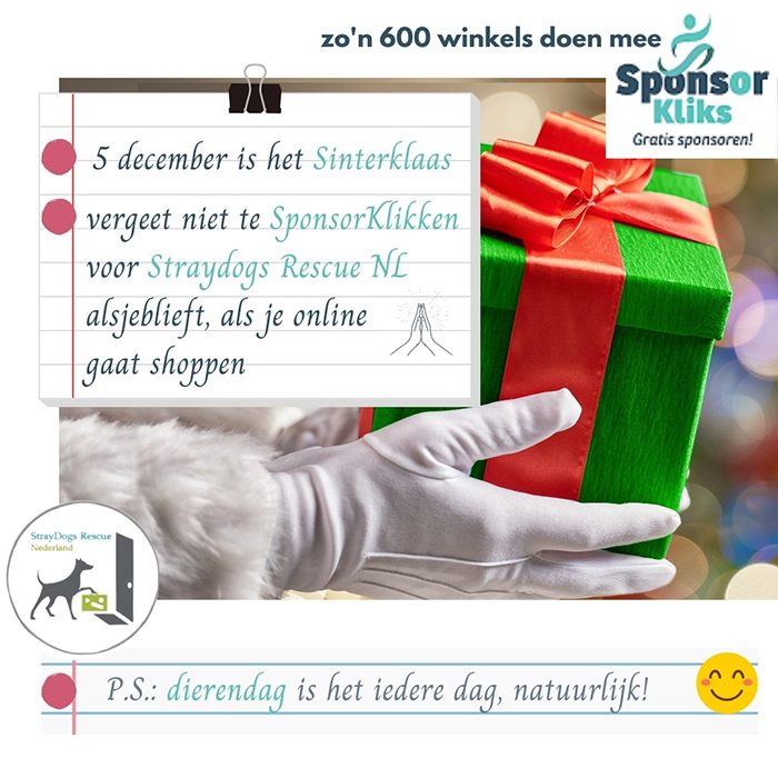 sponsor onze honden